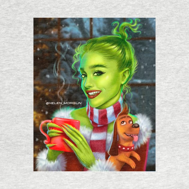 Grinch fan art by helen_morgun